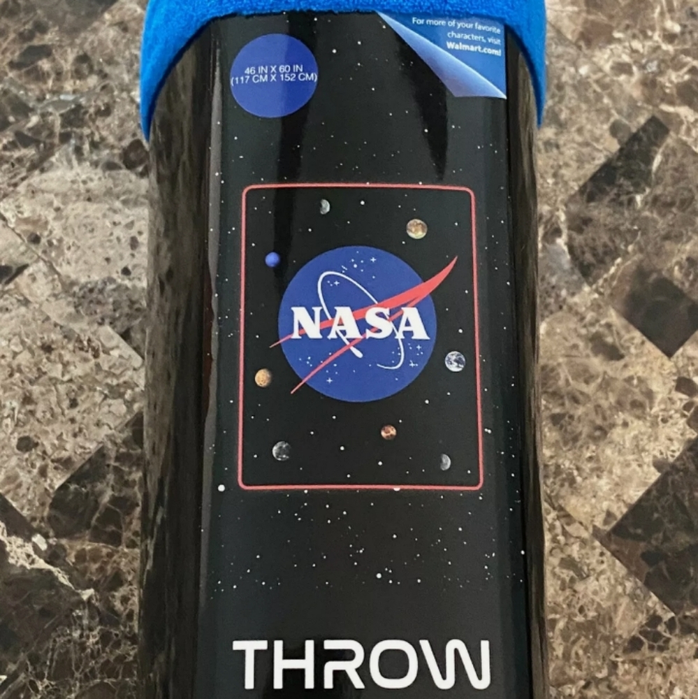 NWT NASA Throw 46in x 60in